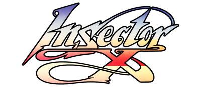 Insector X logo for Sega Mega Drive